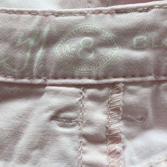 Ethyl jeans two capri size 8 colors pale pink and orange - Picture 11 of 12